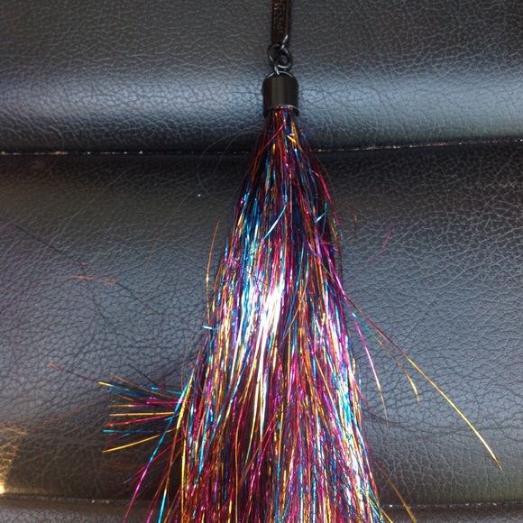 Y2k Victoria secret tinsel Keychain - Picture 2 of 3